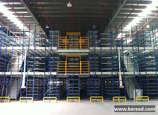 電子廠(chǎng)成品倉(cāng)規(guī)劃,閣樓式貨架更適用