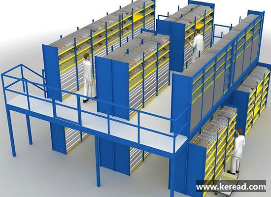 電子廠(chǎng)成品倉(cāng)規(guī)劃,閣樓式貨架更適用
